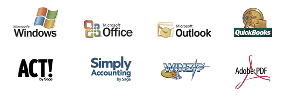 Récupération de mots de passe pour Microsoft Windows, Microsoft Office, Microsoft Outlook, Quickbooks, ACT, Simple Comptable, WinZip, Adobe PDF